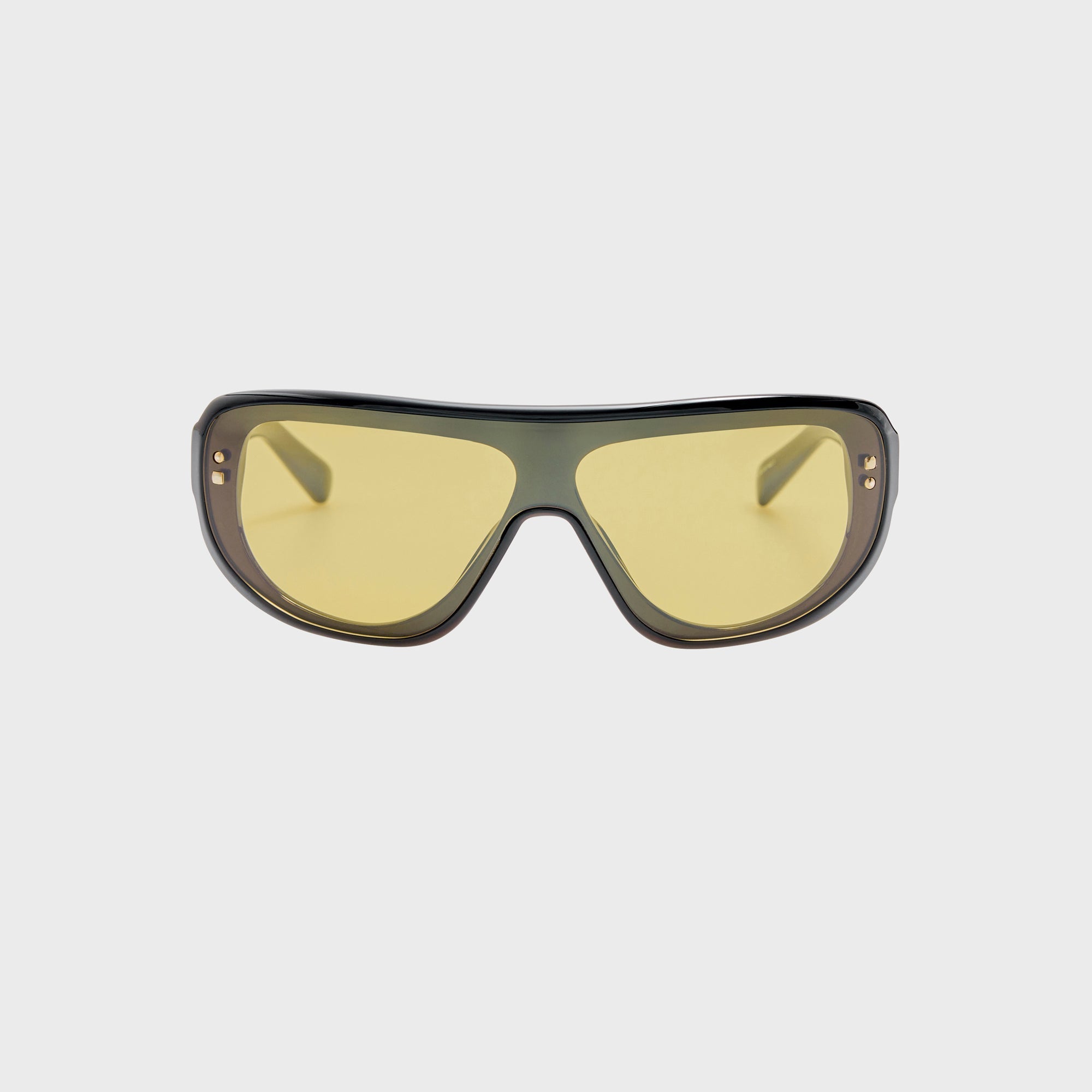 Jacquemus 225 Frames - Black / Light Gold / Yellow – Kith