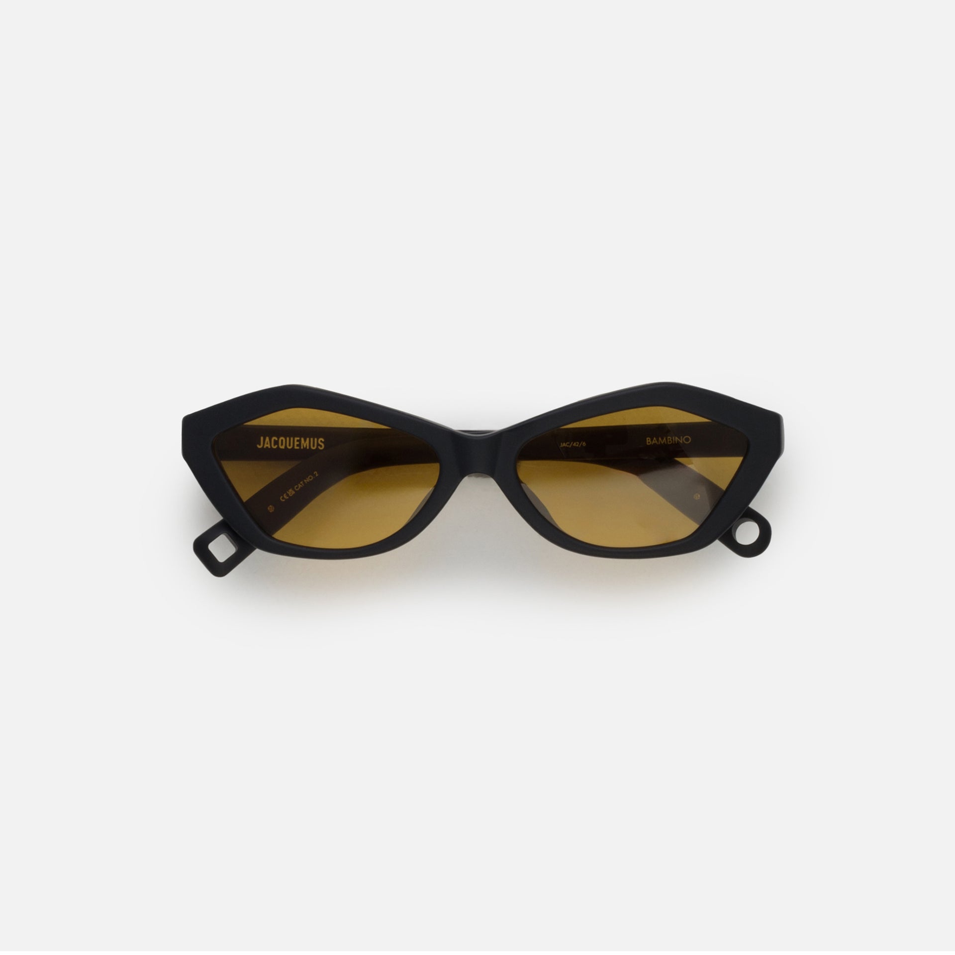 Jacquemus Bambino Sunglasses - Matt Black