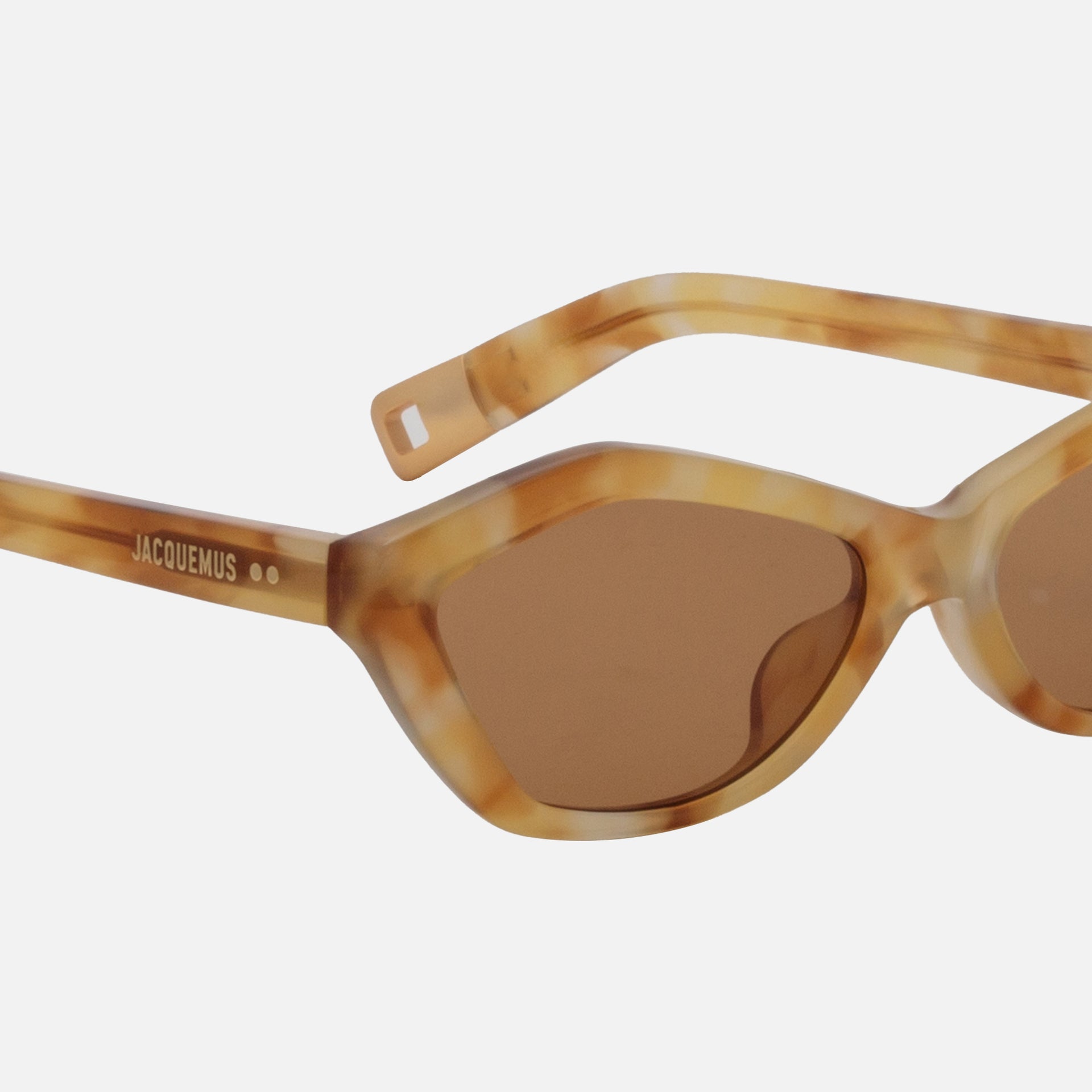 Jacquemus Bambino Sunglasses - Beige T-Shell