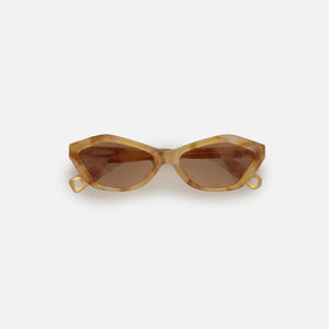 Jacquemus Bambino Sunglasses - Beige T-Shell