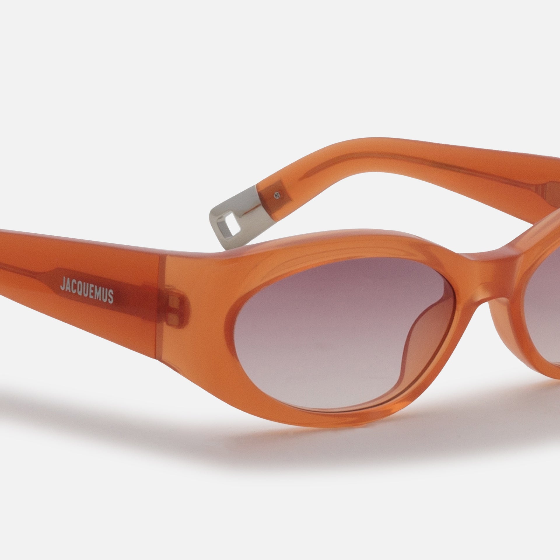 Jacquemus Ovalo Sunglasses - Milky Amber