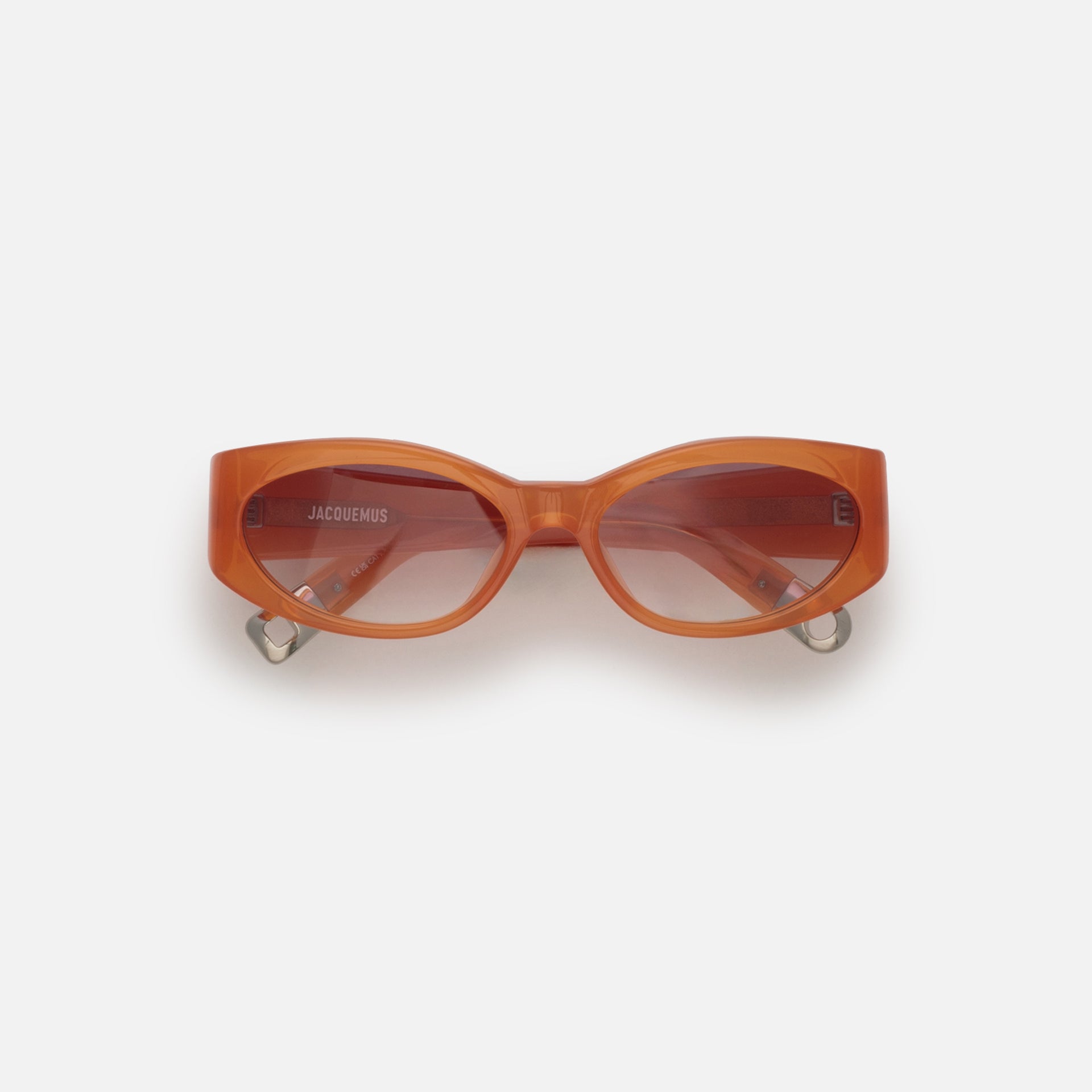 Jacquemus Ovalo Sunglasses - Milky Amber