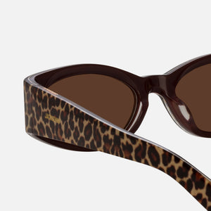 Jacquemus Ovalo Frames - Leopard