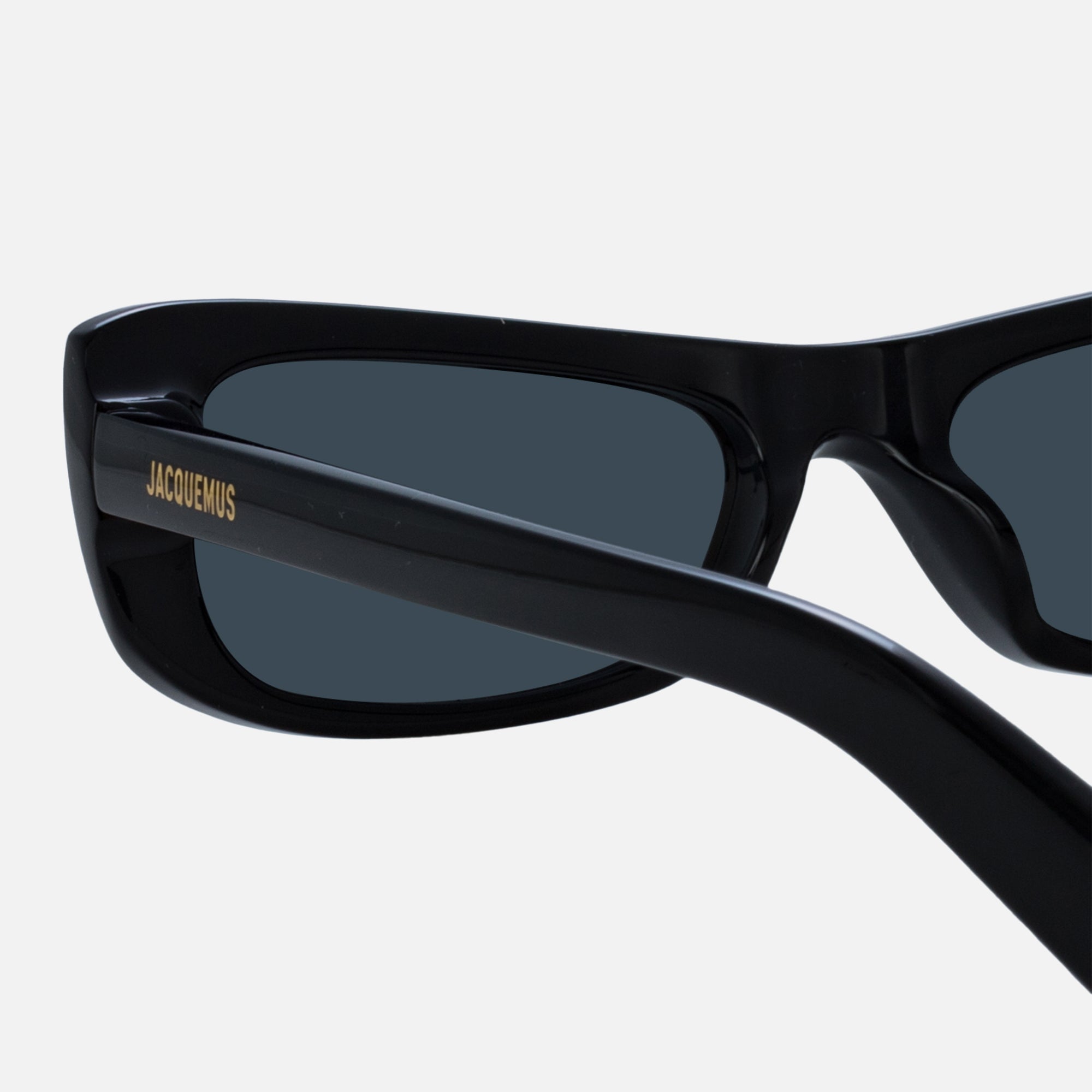 サングラス JACQUEMUS SUN GLASS (JAC55C11SUN 000) Jacquemus The Jac55 Frames Sunglasses - Black – Kith