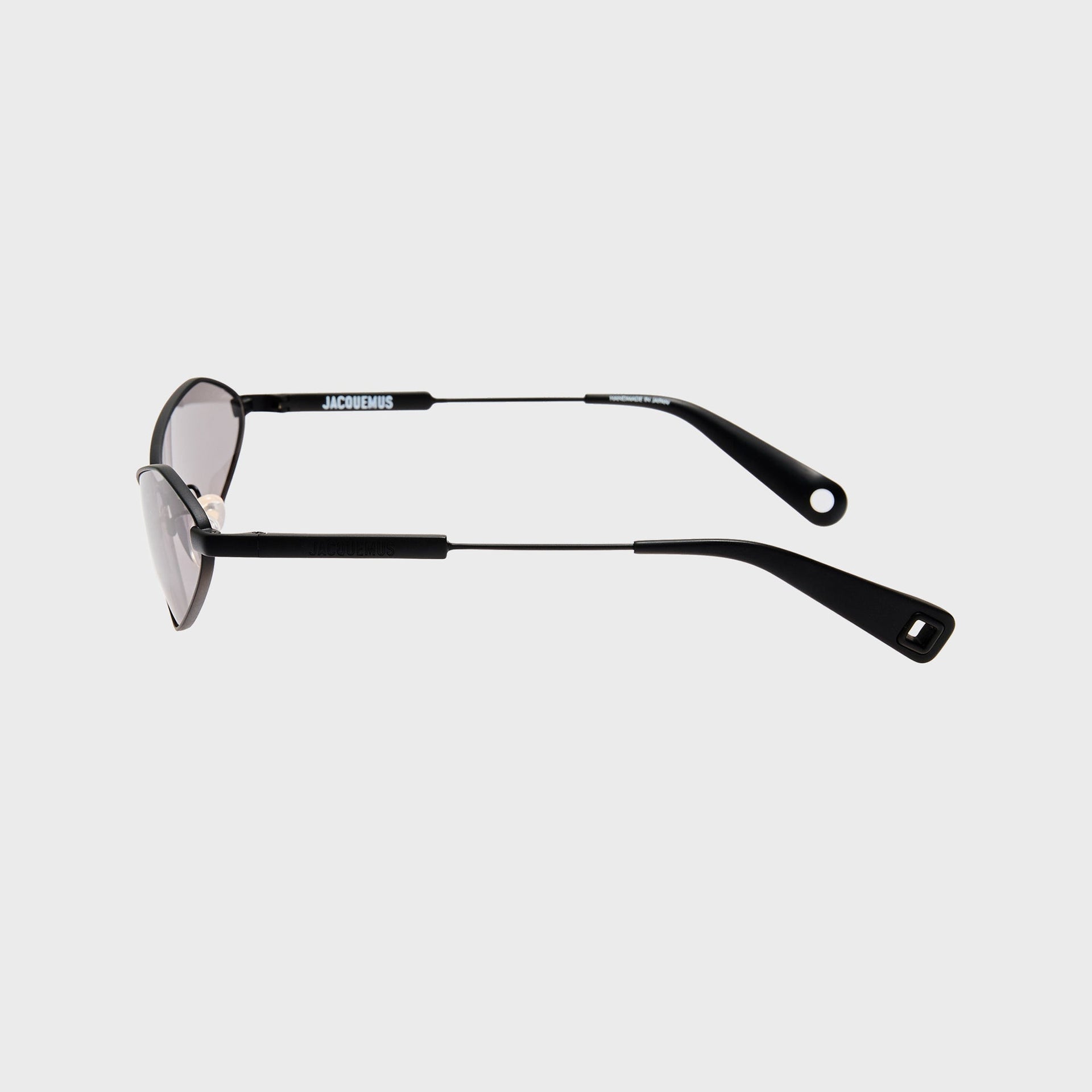 Jacquemus Bambino Metal Frames - Matt Black / Grey