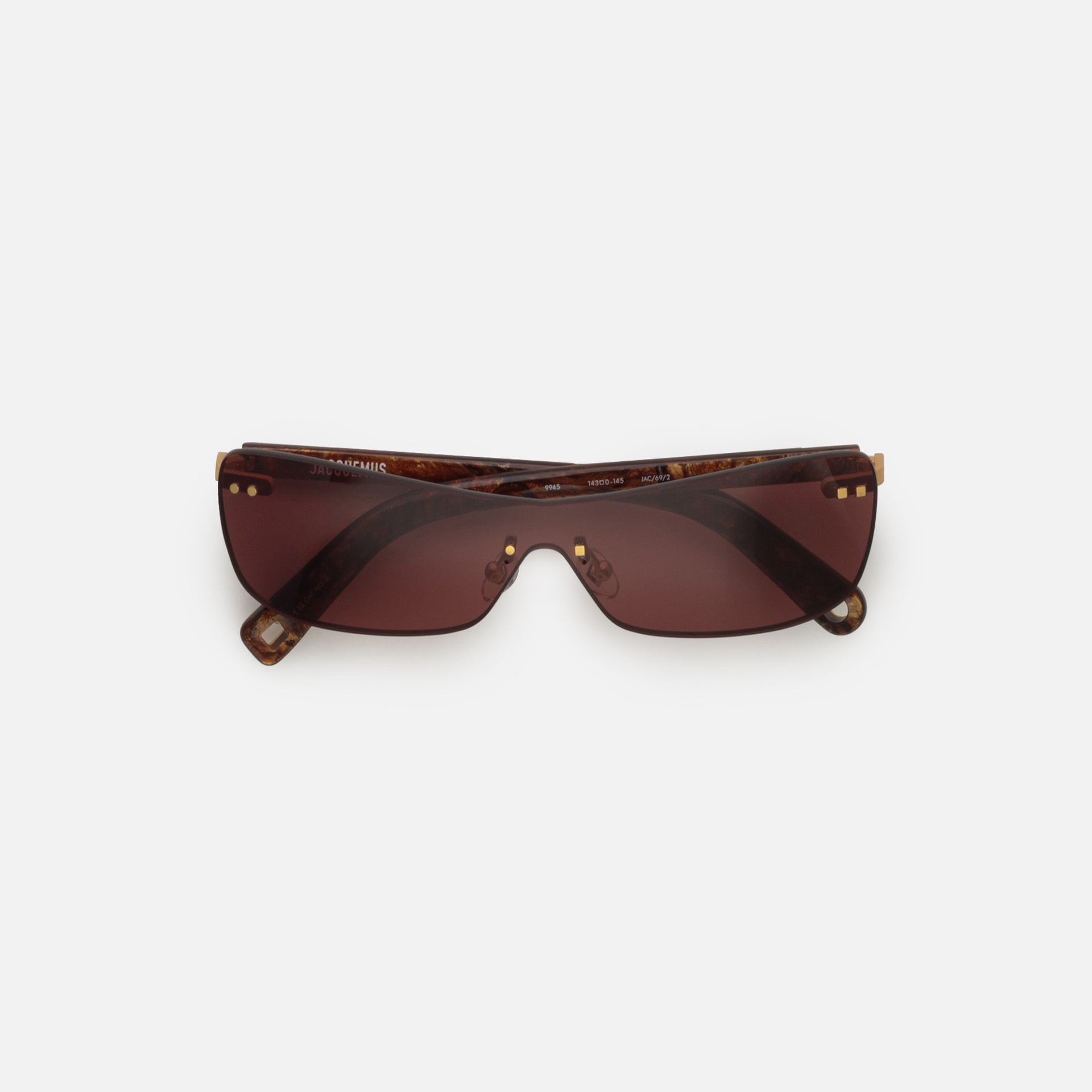 Jacquemus Jac69 Sunglasses - Burgundy