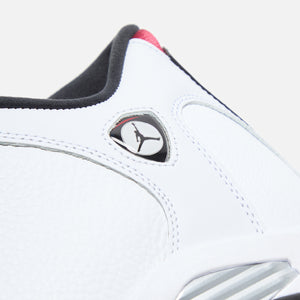 Jordan Air Jordan 14 - White / Black / Varsity Red / Metallic Silver