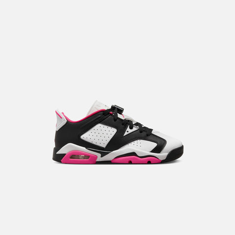 Nike Grade School Air Jordan 6 Retro Low - Black / Fierce Pink / White