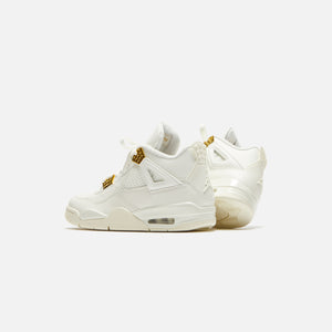 Nike WMNS Air Jordan 4 Retro - Sail / Metallic Gold / Black