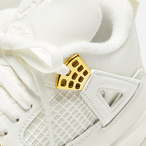 Nike WMNS Air Jordan 4 Retro - Sail / Metallic Gold / Black