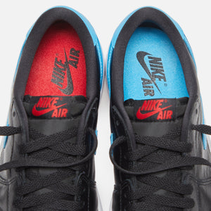 Nike WMNS Air Jordan 1 Retro Low OG - Black / Dark Powder Blue