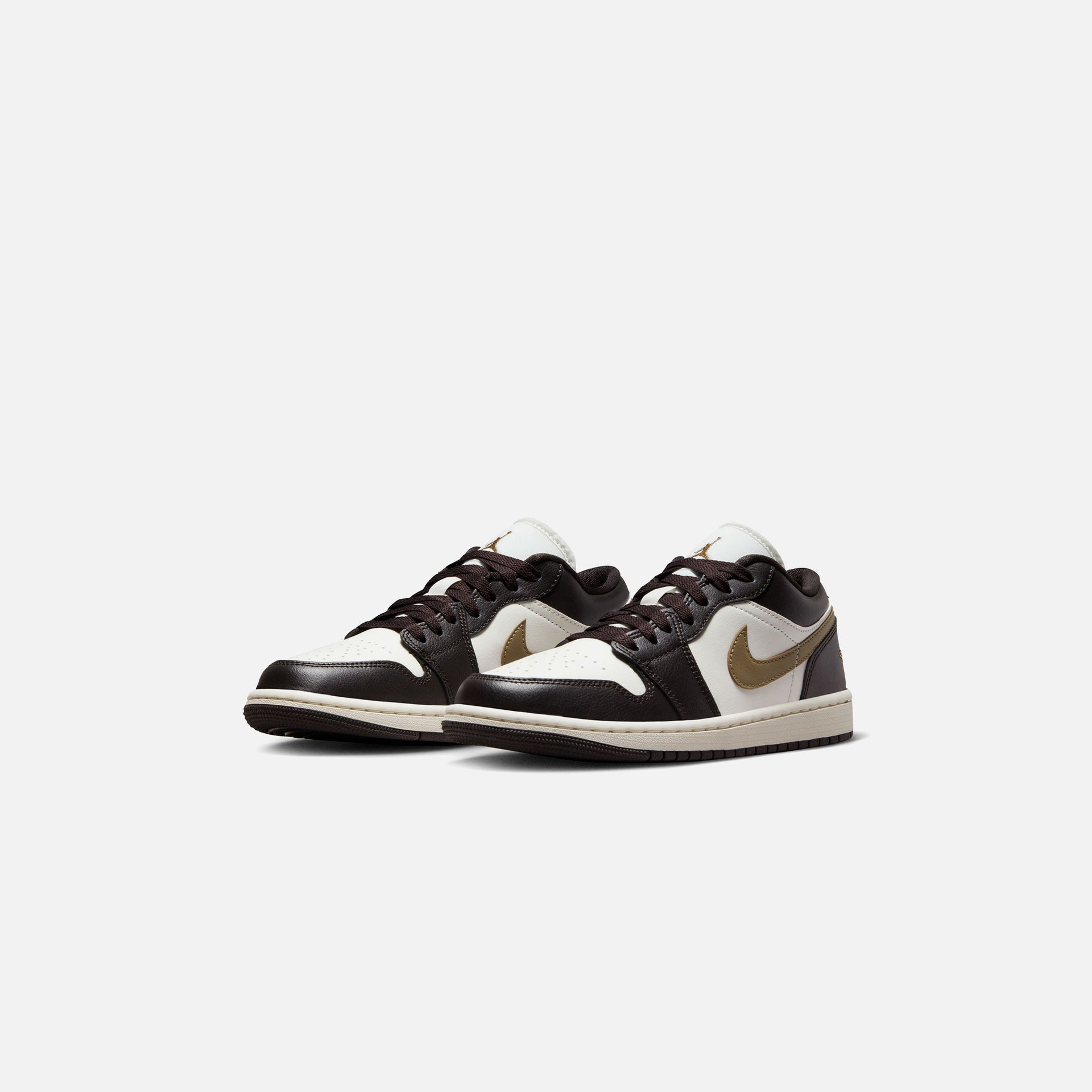 Nike Wmns Air Jordan 1 Low - Shadow Brown / Brown Kelp / Sail