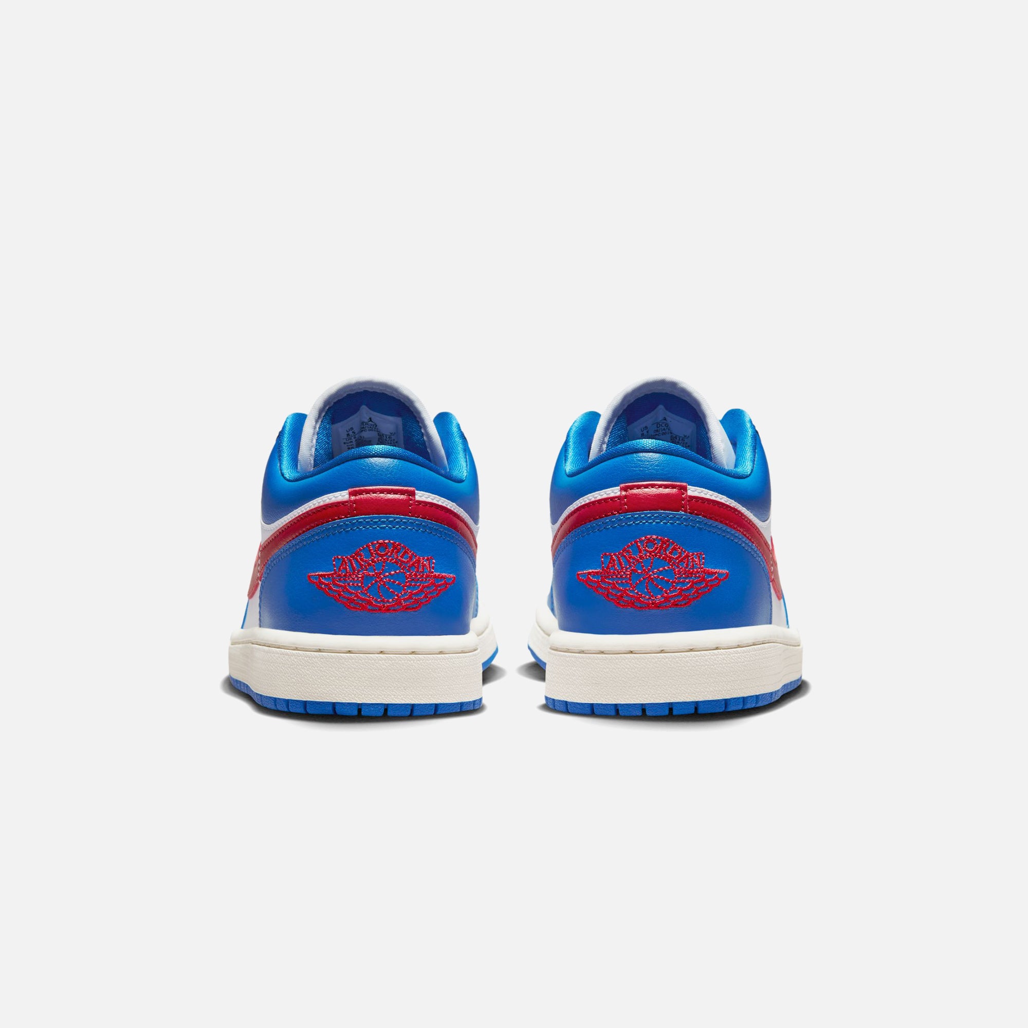 Nike WMNS Air Jordan 1 Low - Sport Blue / Gym Red / White / Sail