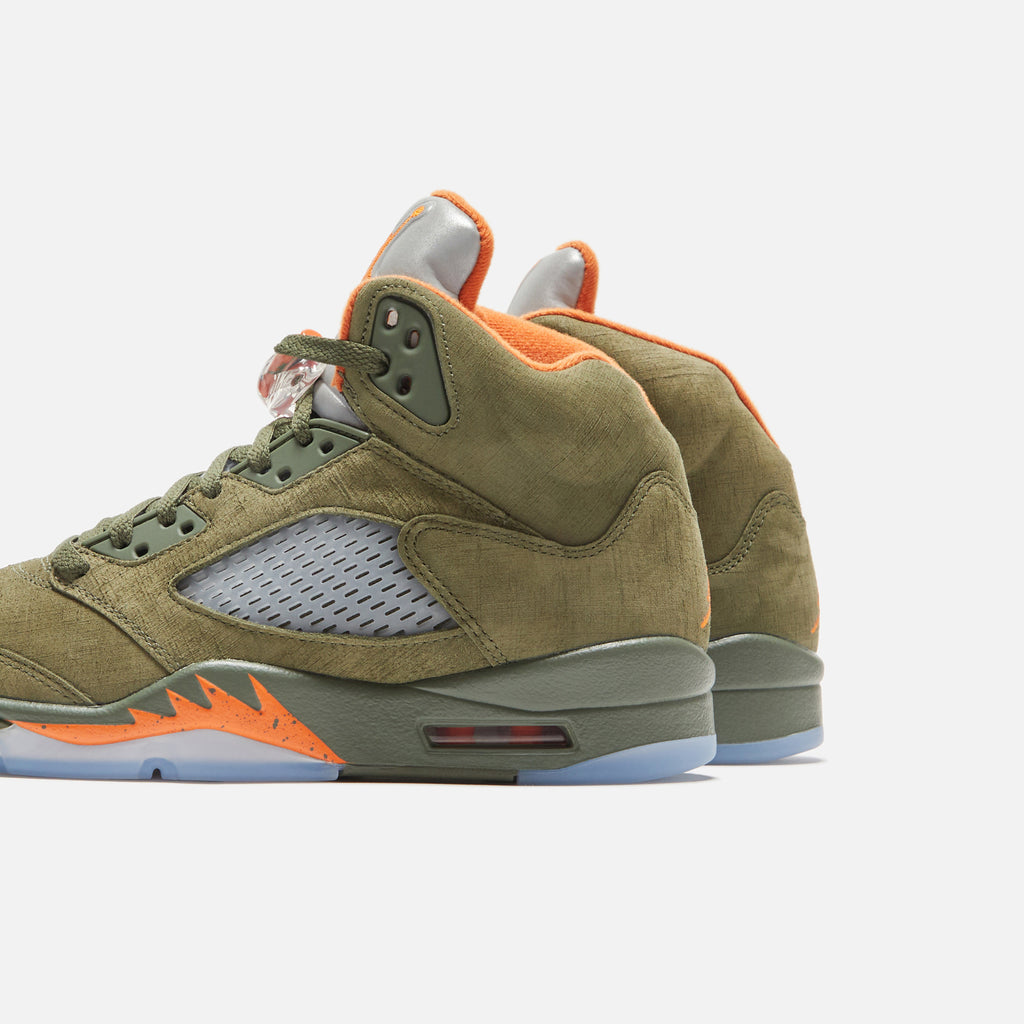 Jordan Air Jordan 5 Retro - Army Olive / Solar Orange – Kith