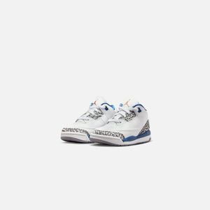 Nike Toddler Air Jordan 3 Retro - White / Metallic Copper / True Blue