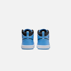 Nike Pre-School Air Jordan 1 Mid - University Blue / Black / White