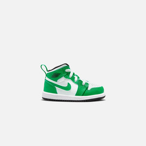 Nike Toddler Air Jordan 1 Mid - Lucky Green / Black / White