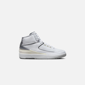 Nike Air Jordan 2 Retro - White / Cement Grey / Sail / Black