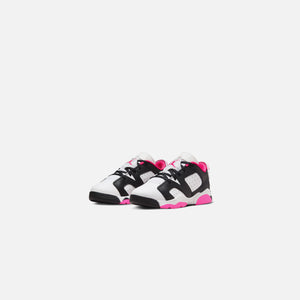 Nike Pre School Air Jordan 6 Retro Low - Black / Fierce Pink / White