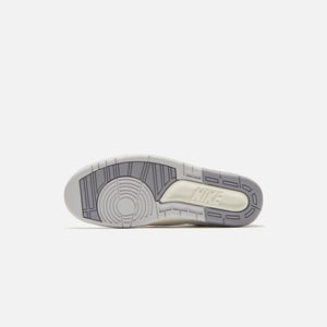 Nike Air Jordan 2 Retro Low - White / Cement Grey / Sanddrift / Neutral Grey / Sail