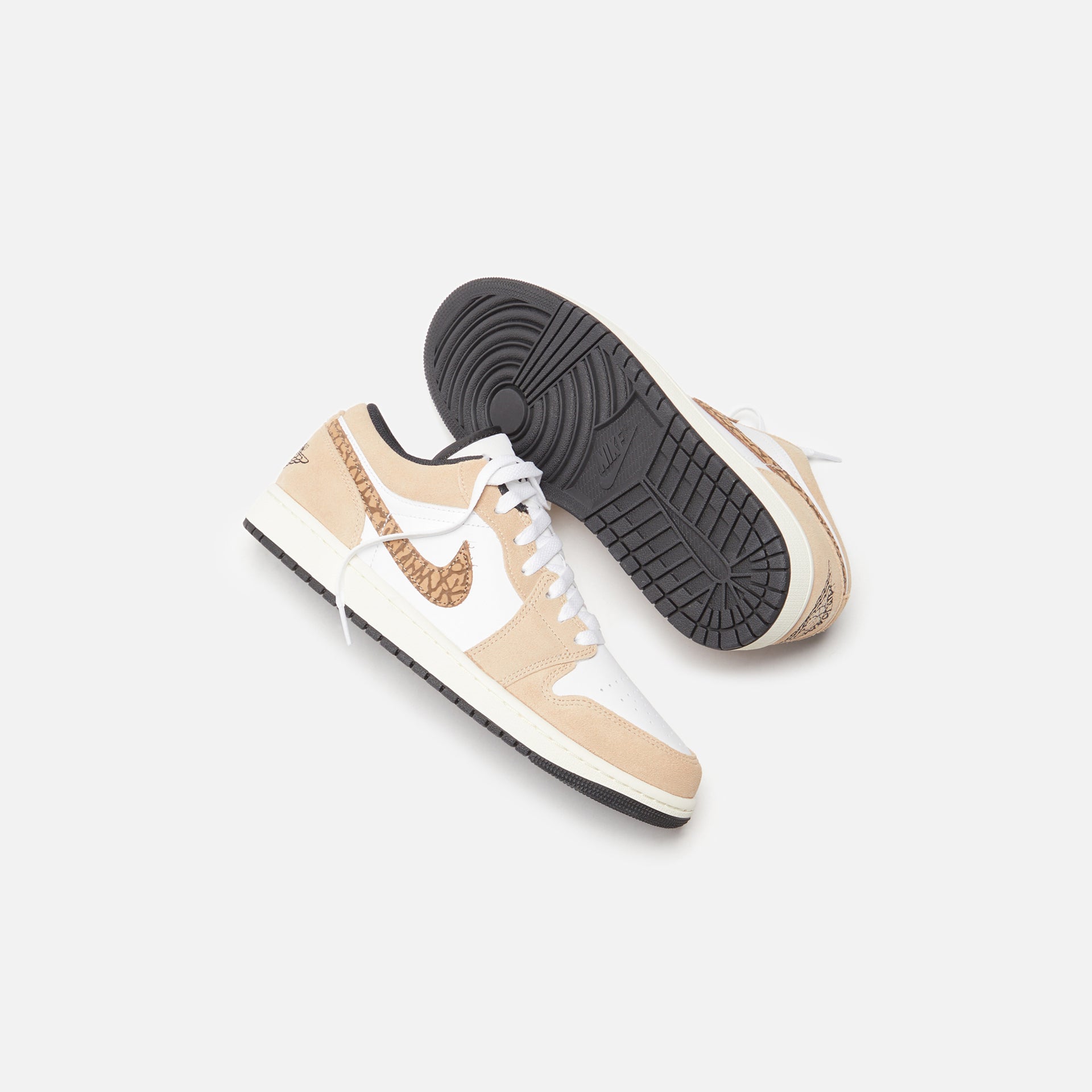 Nike Air Jordan 1 Low SE -  Hemp / Metallic Gold / White / Light British Tan
