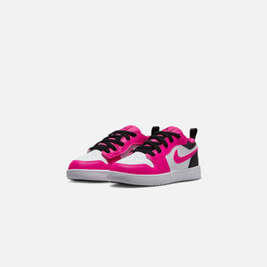 Nike Pre-School Air Jordan 1 Low - Fierce Pink / Black / White