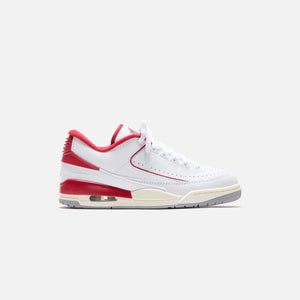 Air Collection jordan 2/3 - White / Varsity Red / Sail / Cement Grey