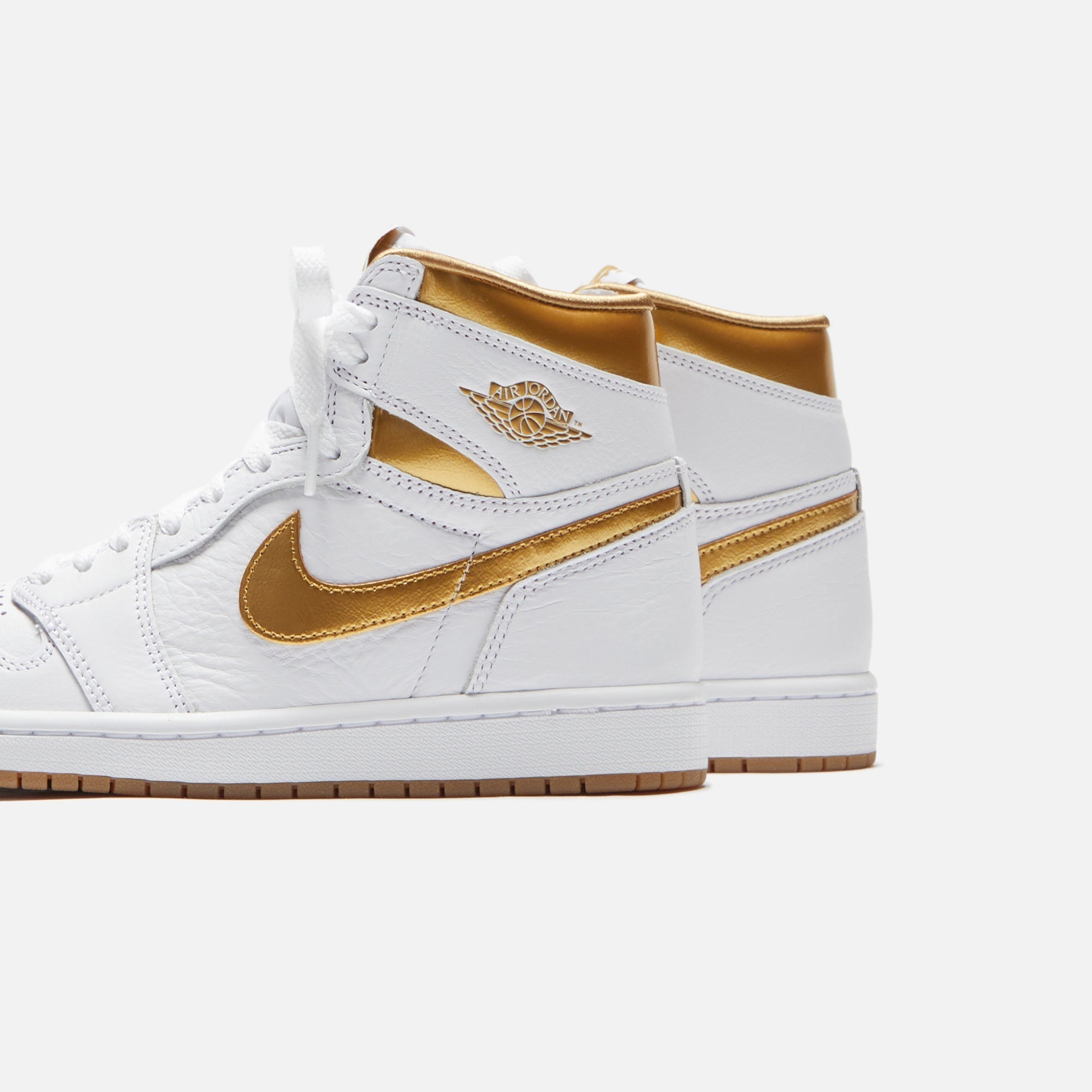 Jordan WMNS Air Jordan 1 High OG - White / Metallic Gold