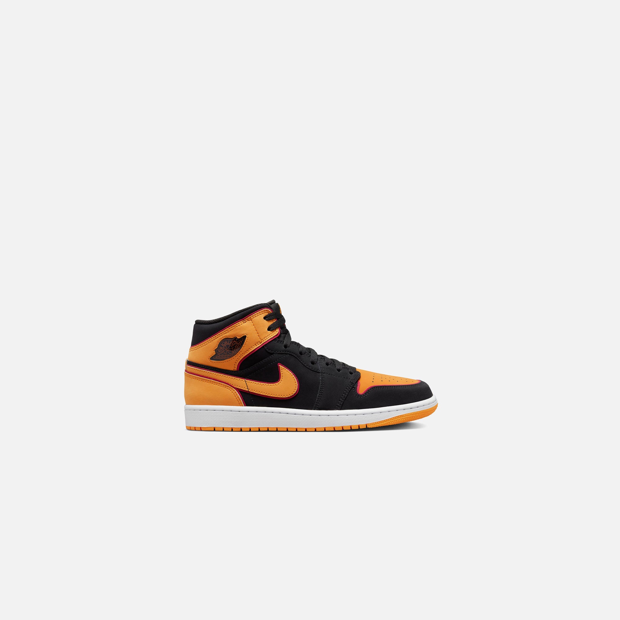 Nike Air Jordan 1 Mid Se V2 - Black / Vivid Orange Cardina – Kith