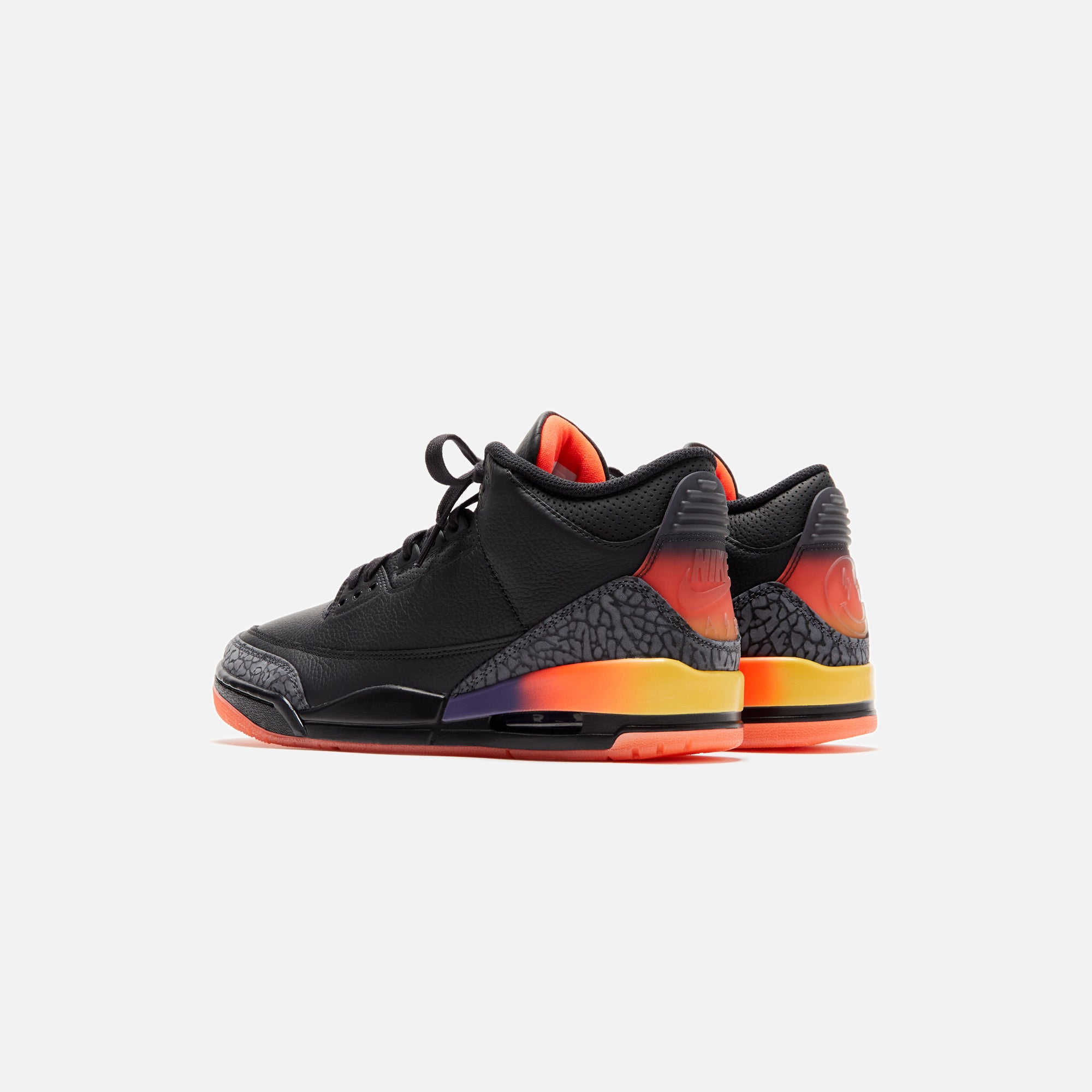 Jordan x J Balvin Air Jordan 3 Retro - Black / Solar Flare