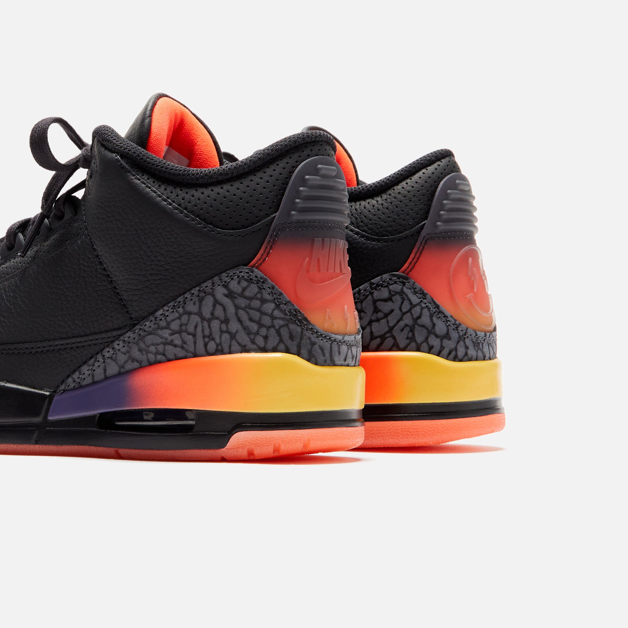 Jordan x J Balvin Air Jordan 3 Retro - Black / Solar Flare