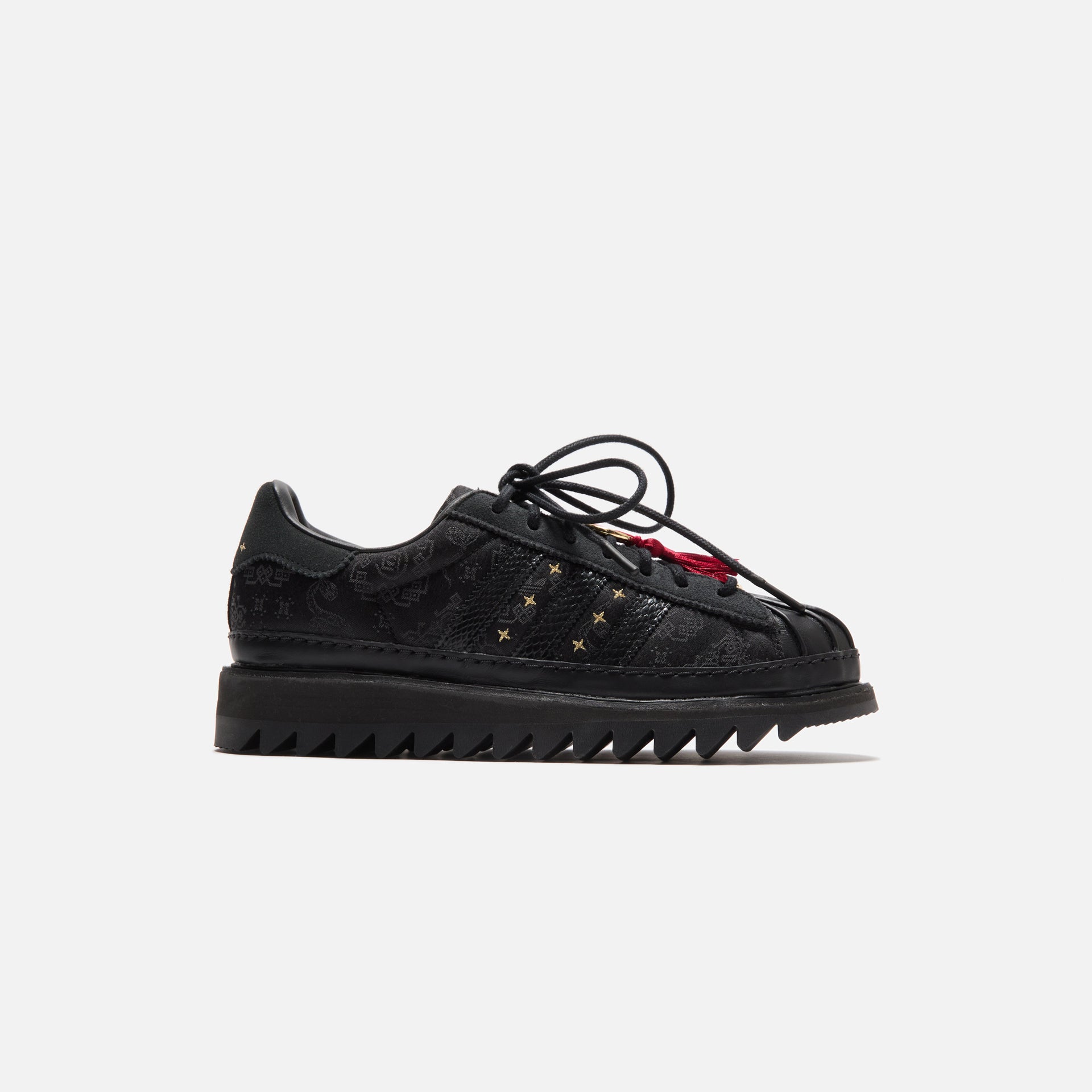 adidas x CLOT Lunar New Year Superstar - Core Black / Carbon Black / Metallic Gold