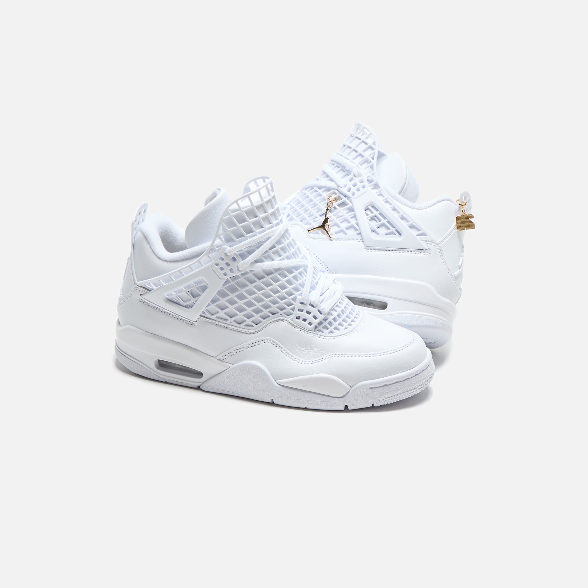 Jordan WMNS Air Jordan 4 NET - White / Phantom / Metallic Gold