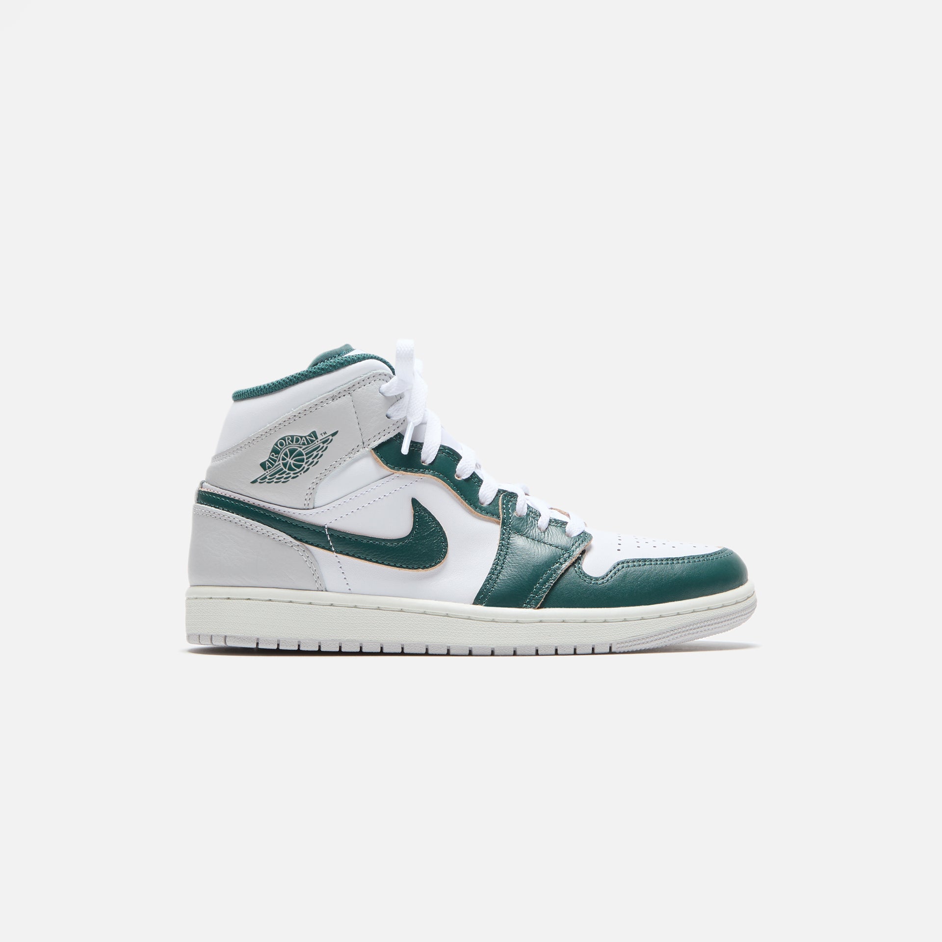 Jordan Air Jordan 1 Mid SE - White / Oxidized Green / Sail / Neutral Grey