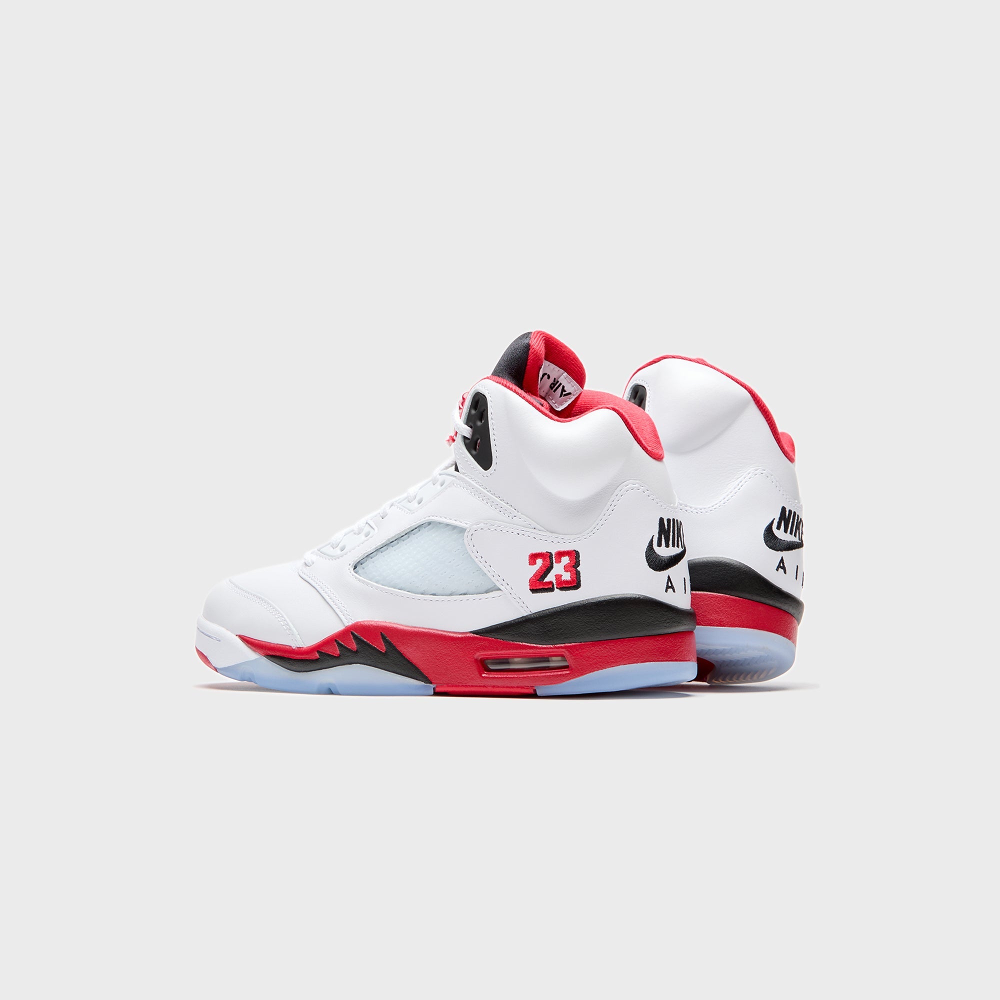 Air Jordan 5 Retro 9.5 ホワイト/レッド Nike Air Jordan 5 Retro Pink Foam Red 2020 440892-106 GS Size 7Y