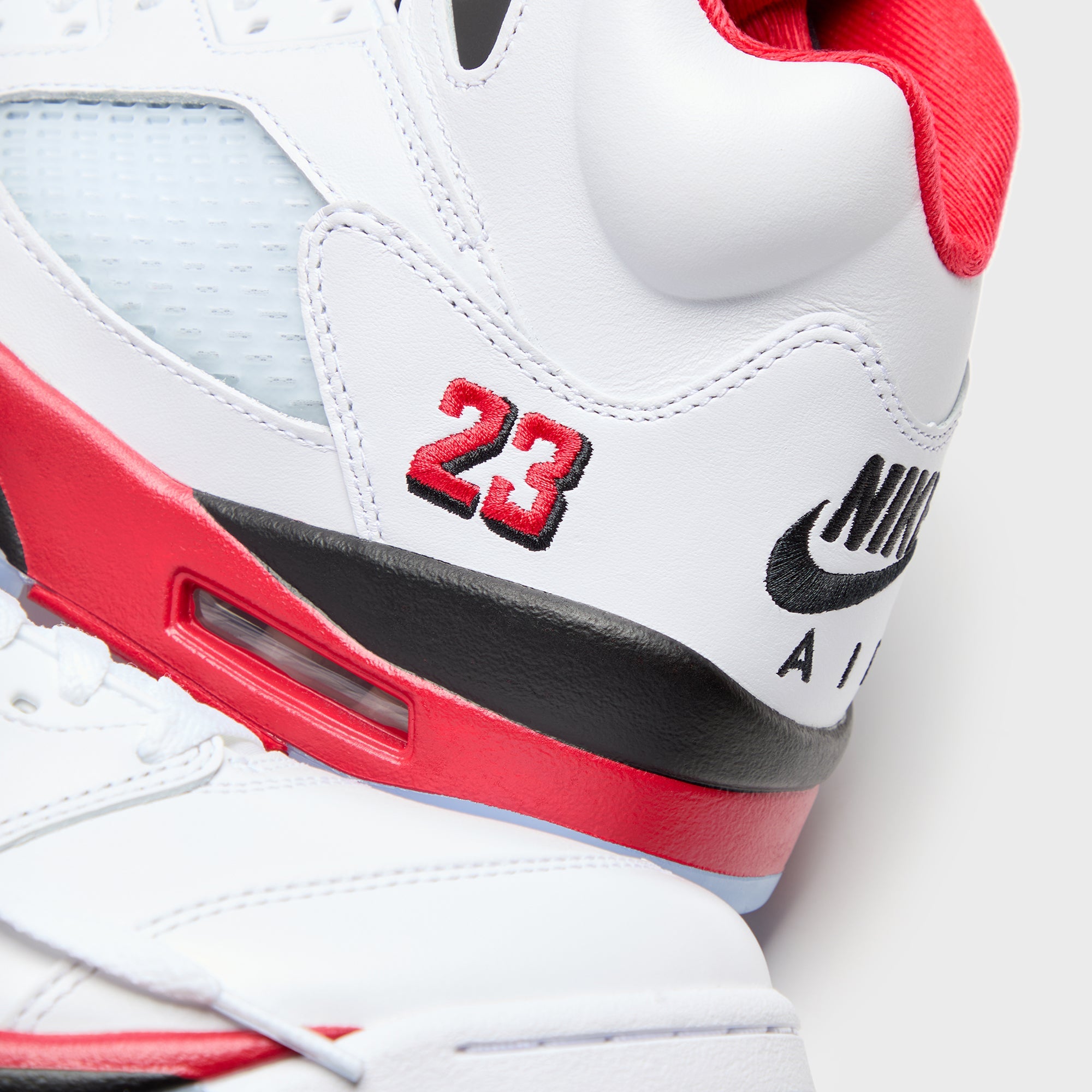 Jordan Air Jordan 5 Retro OG - White / Fire Red / Black – Kith