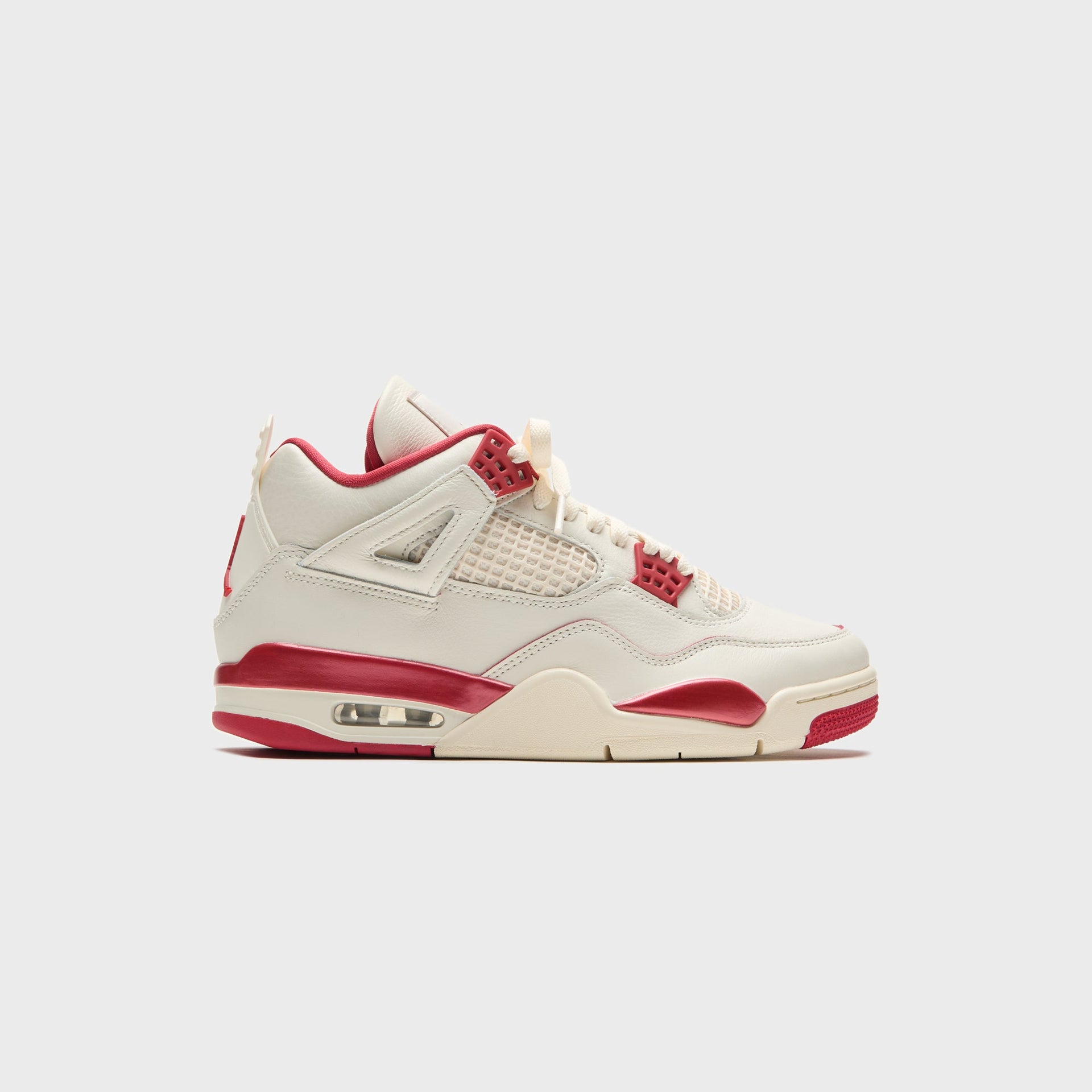 Jordan WMNS Air Jordan 4 Retro - Pale Ivory / Tough Red