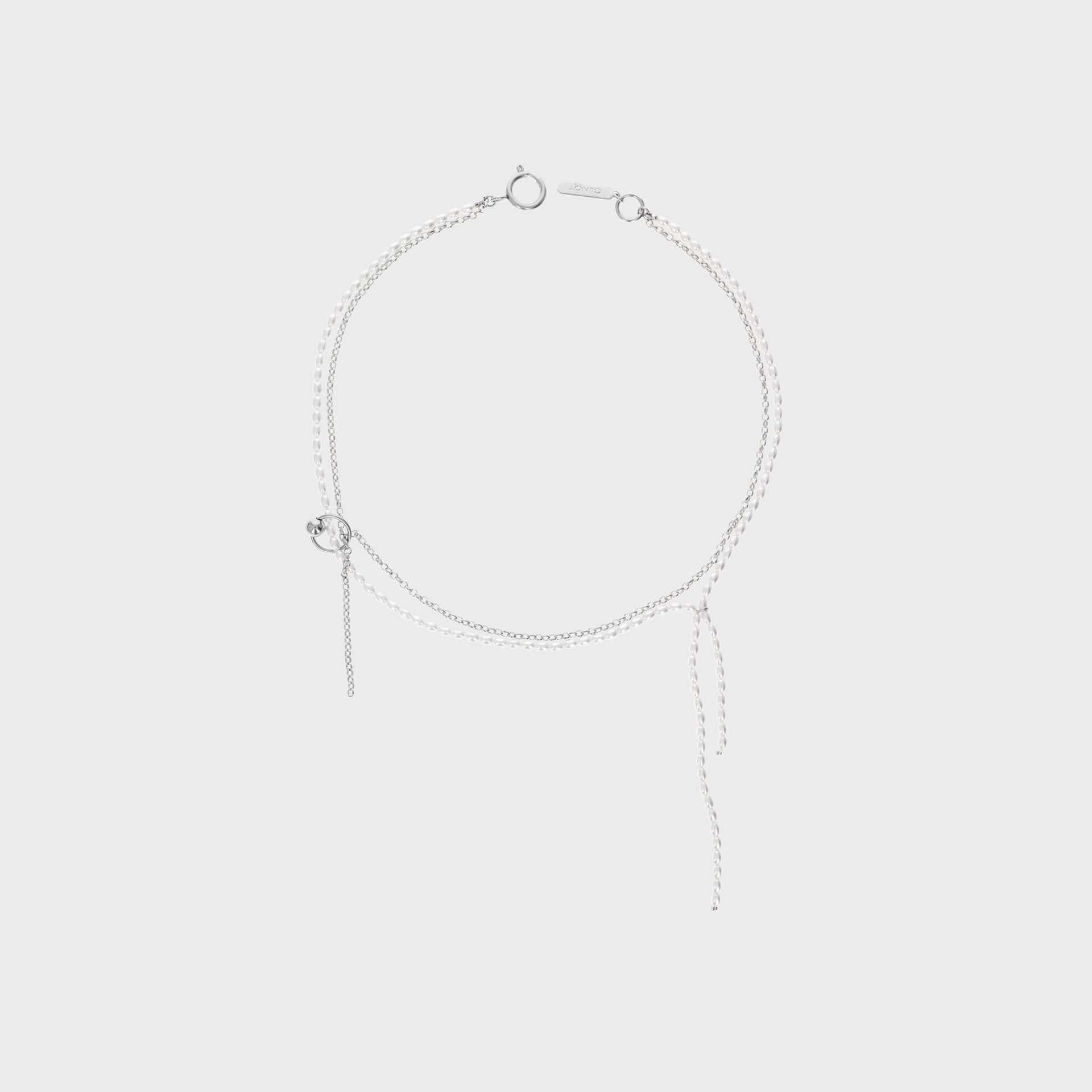 Justine Clenquet Alba Necklace - Silver