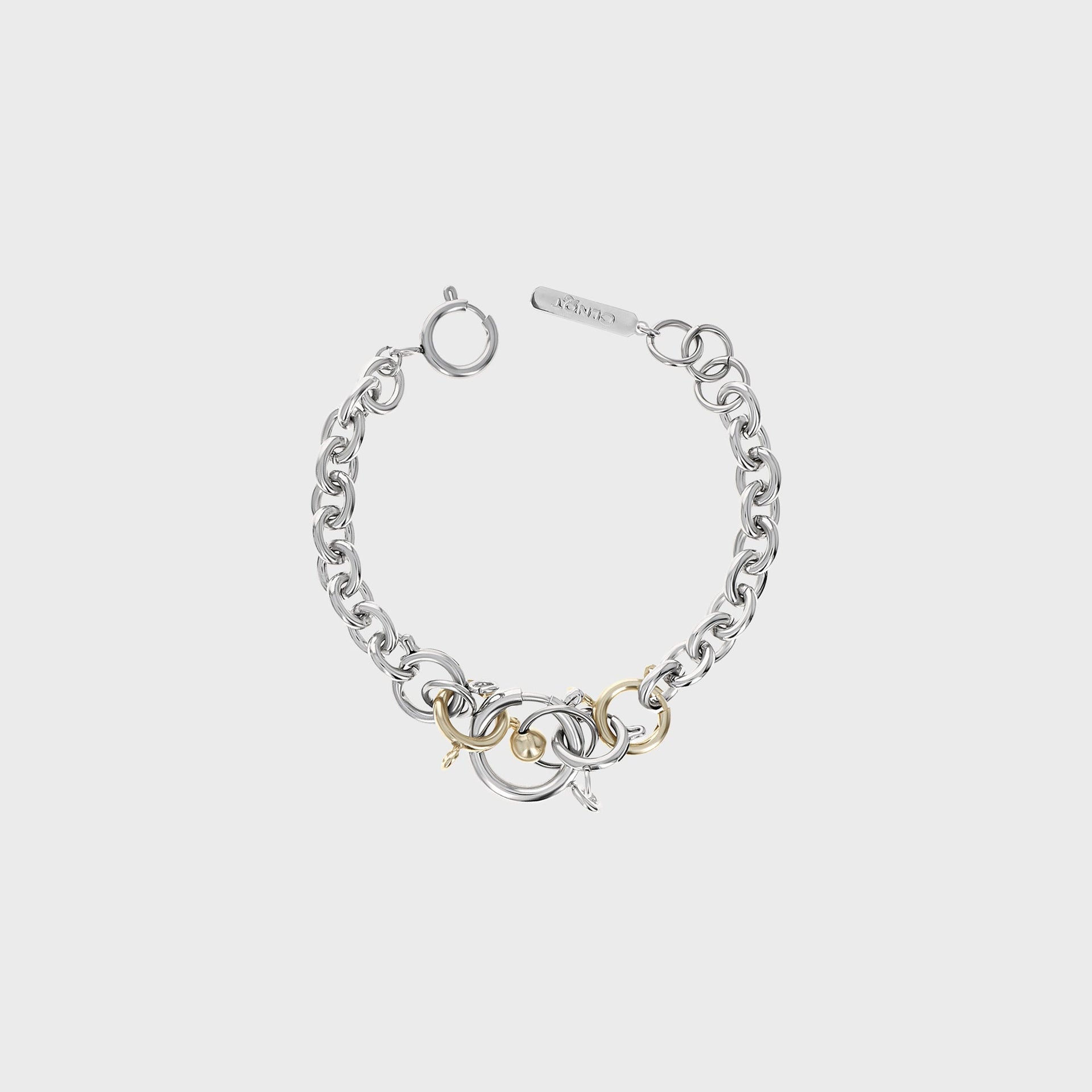 Justine Clenquet Pam Bracelet - Gold / Palladium