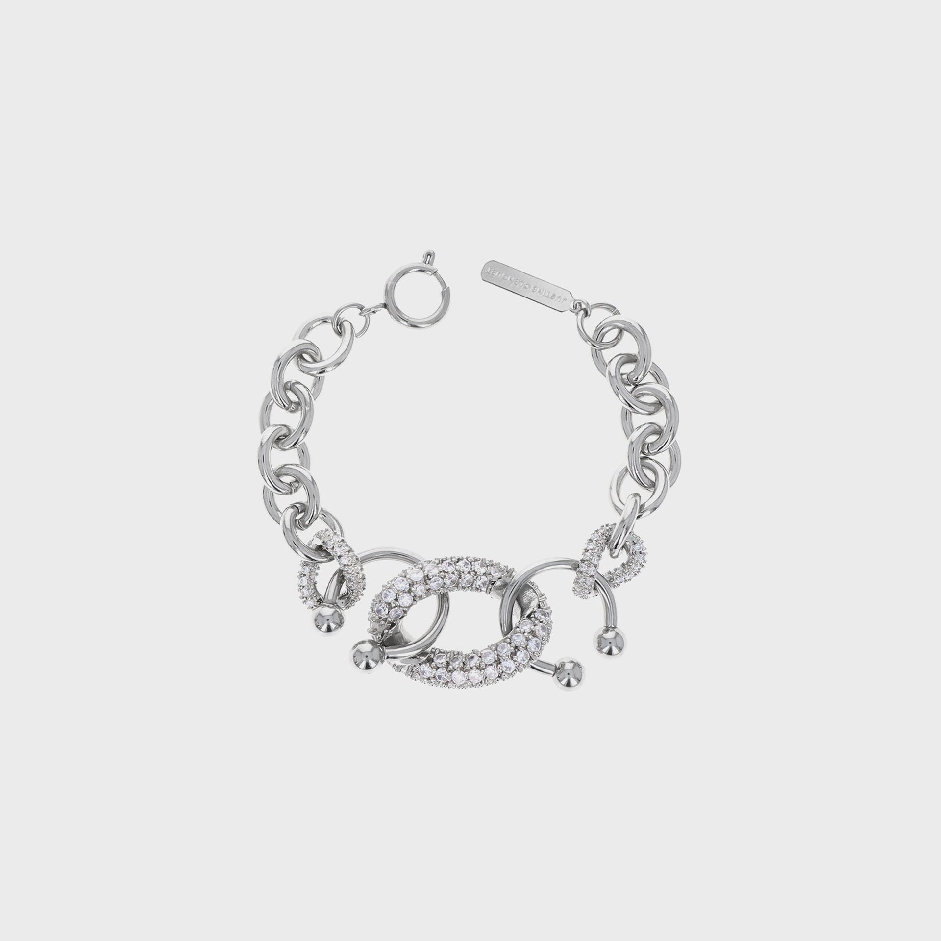 Justine Clenquet Phoebe Bracelet - Palladium