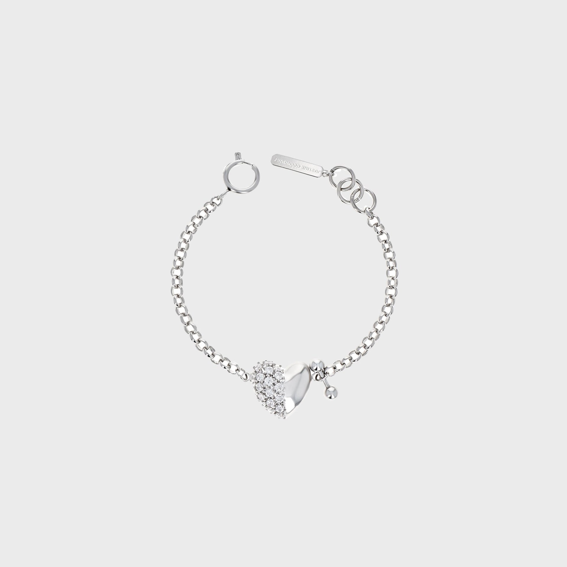 Justine Clenquet Siam Bracelet - Palladium