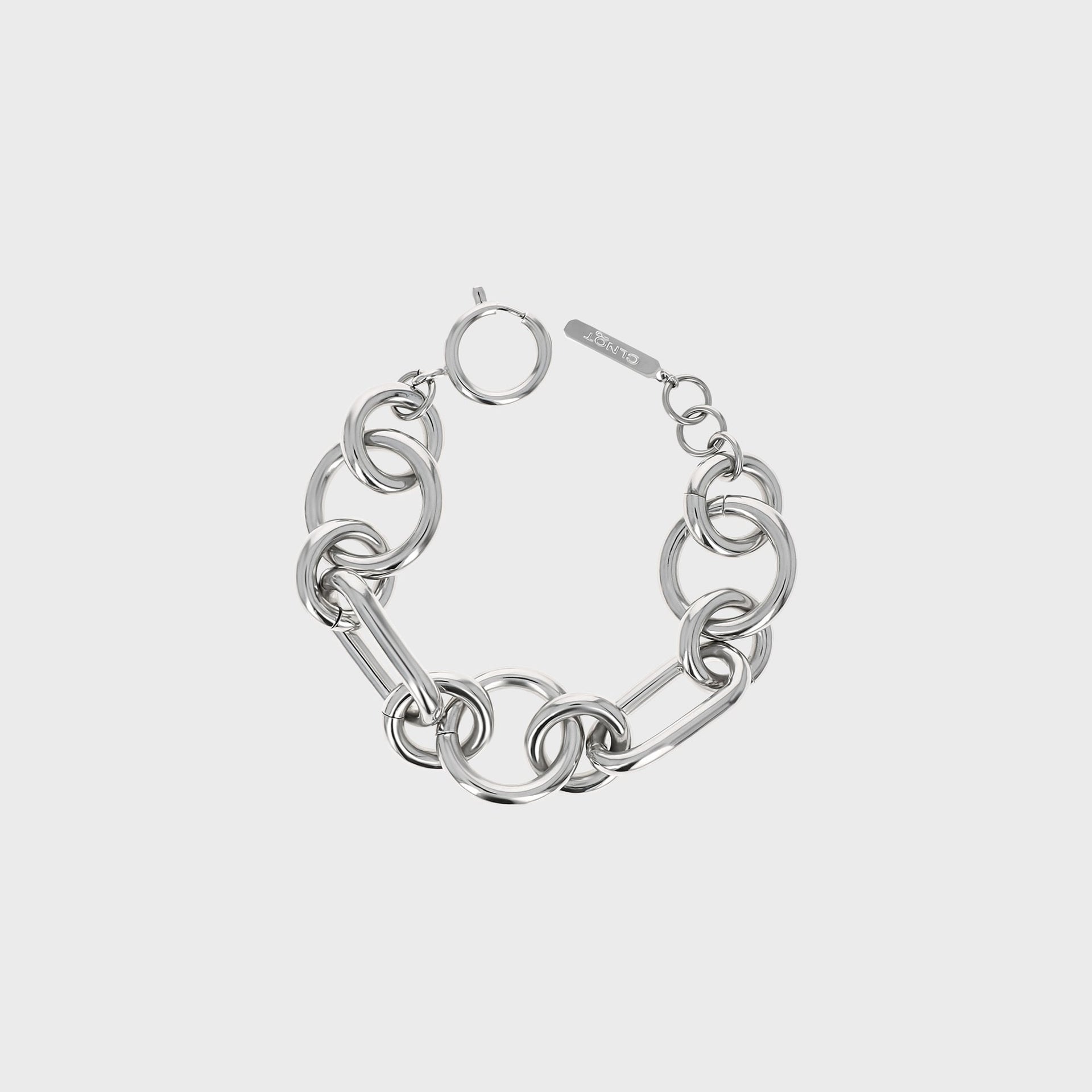 Justine Clenquet Troy Bracelet - Palladium