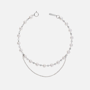 Justine Clenquet Annie Necklace - Palladium