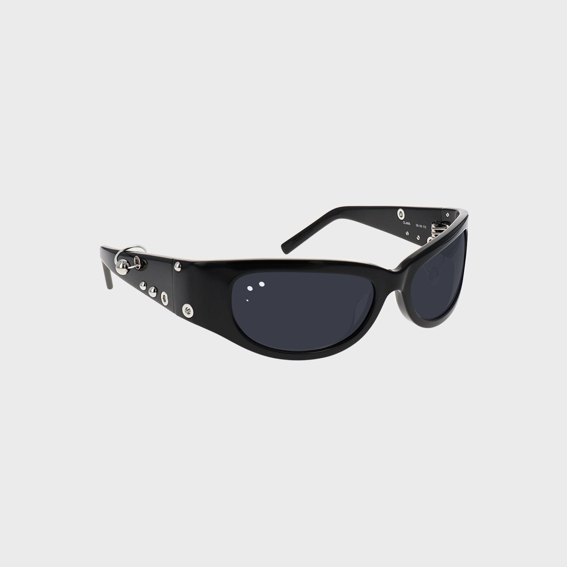 Justine Clenquet Clara Sunglasses in Black