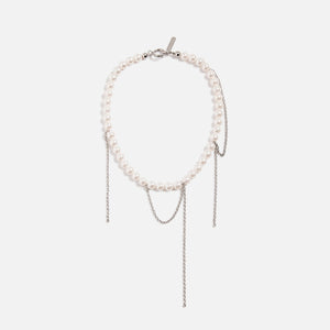 Justine Clenquet Diana Necklace - Palladium