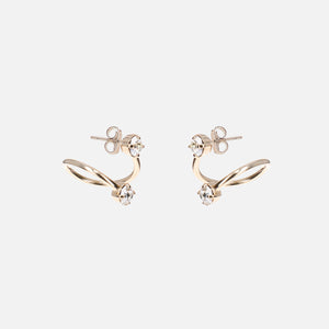 Justine Clenquet Maxine Earrings - Gold