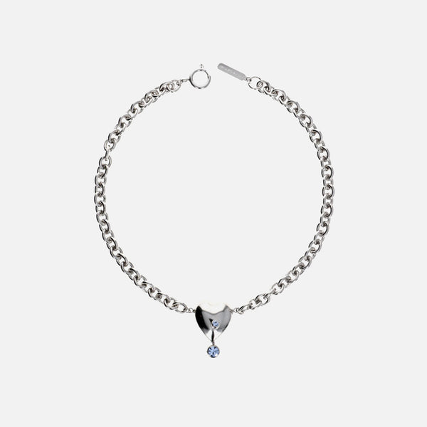 Justine Clenquet Max Necklace - Denim Blue