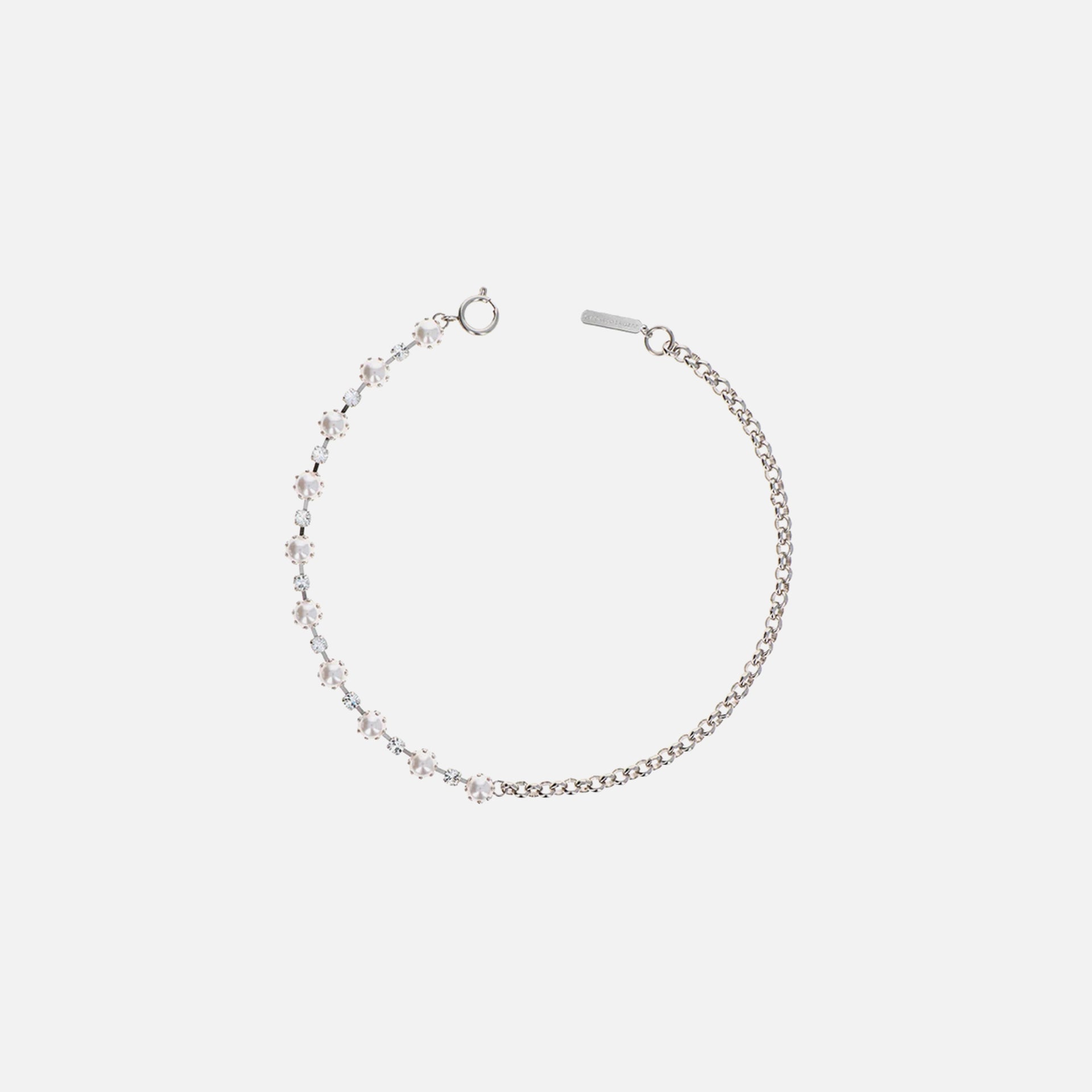 Justine Clenquet Moriah Necklace - Palladium