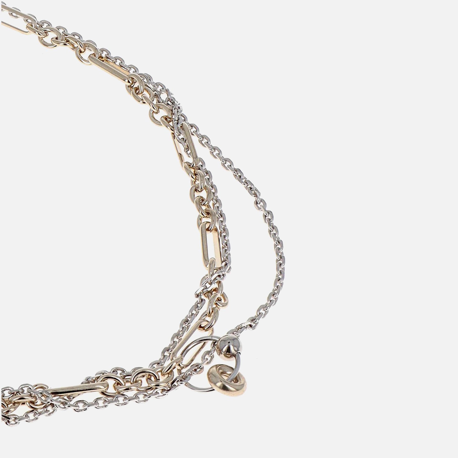 Justine Clenquet Rachel Necklace - Gold / Palladium