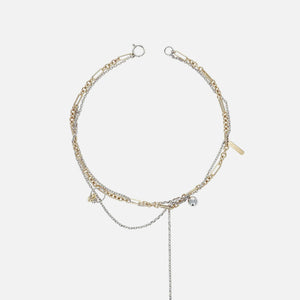 Justine Clenquet Rachel Necklace - Gold / Palladium